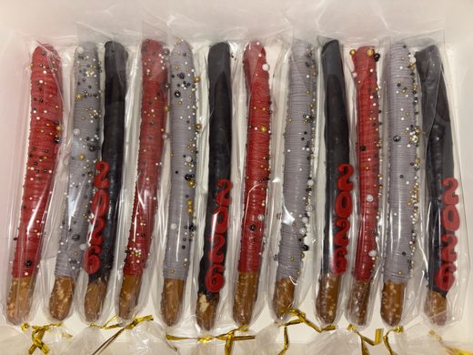 Graduation Pretzel Rods