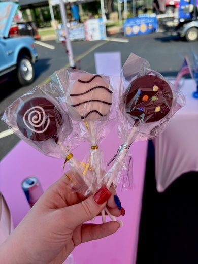 Swiss Roll, Zebra Cake, Cosmic Brownie Cake Pops