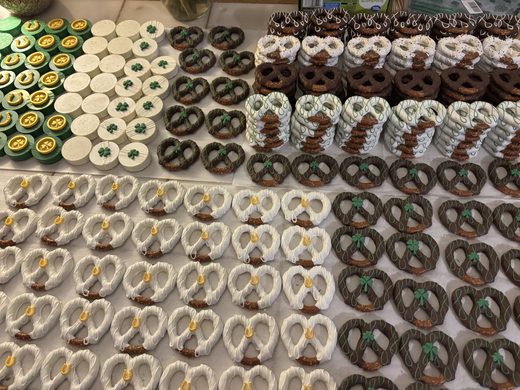 St. Patrick's Day Pretzel Twists (Vendor Event)