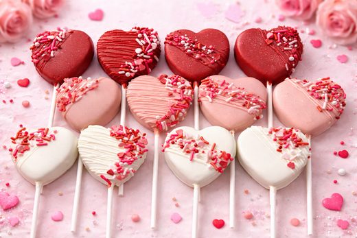 Valentine's Day Cakepops