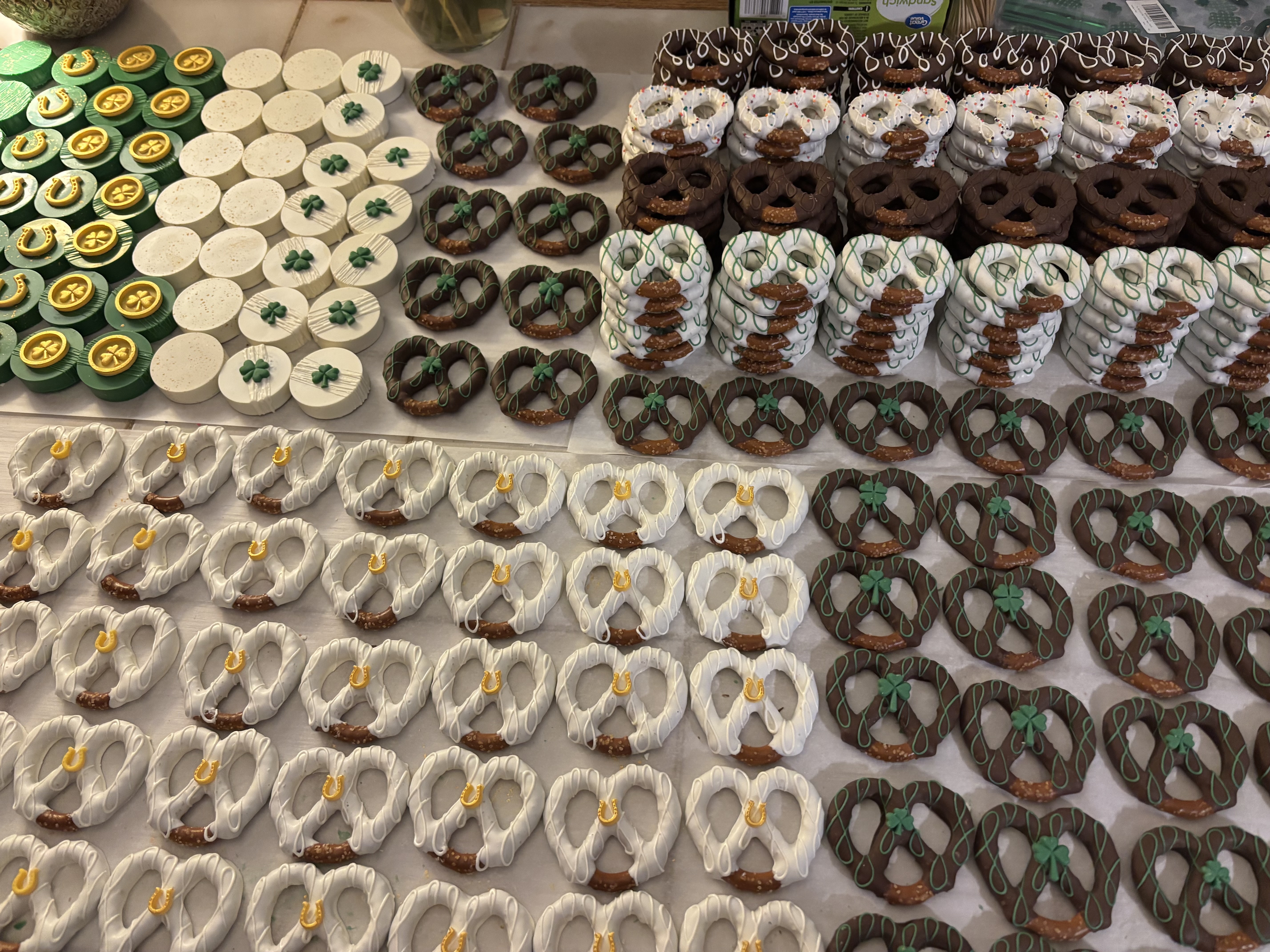 St. Patrick's Day Pretzel Twists (Vendor Event)