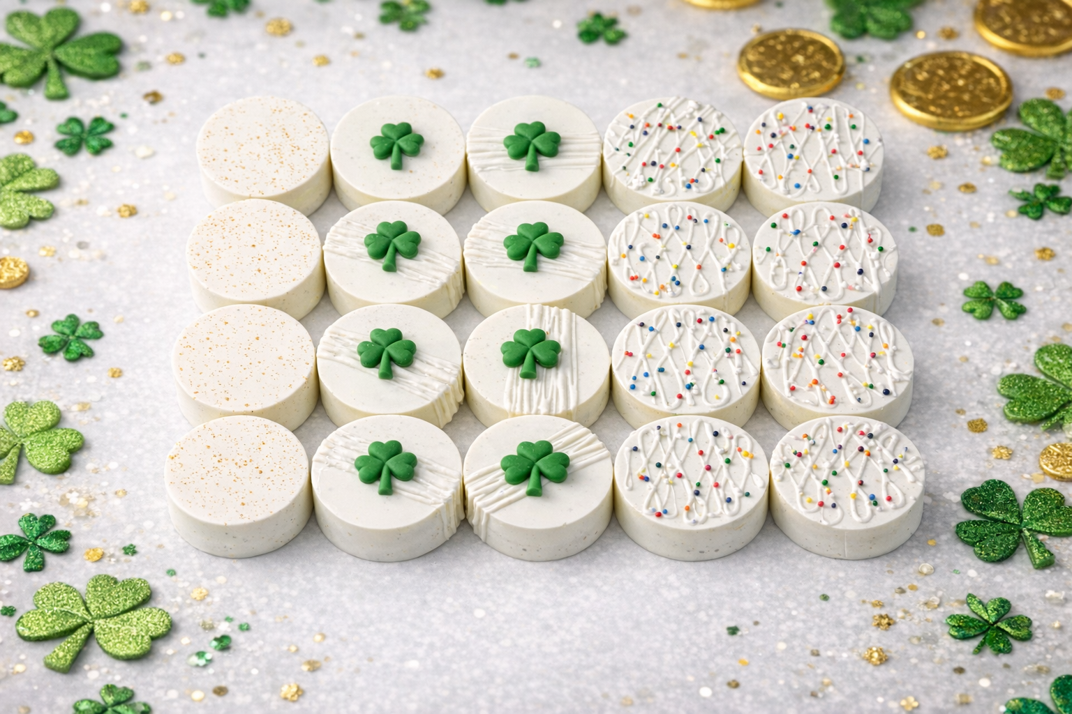 St. Patrick's Day Oreos